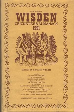 Seller image for Wisden Cricketers' Almanack 1991. 128th edition for sale by Barter Books Ltd