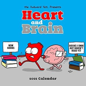 Seller image for Heart And Brain 2022 Wall Calendar for sale by GreatBookPrices