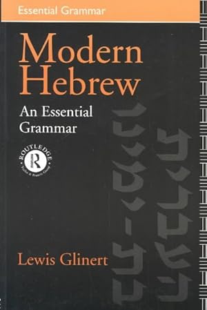 Imagen del vendedor de Modern Hebrew : An Essential Grammar a la venta por GreatBookPricesUK