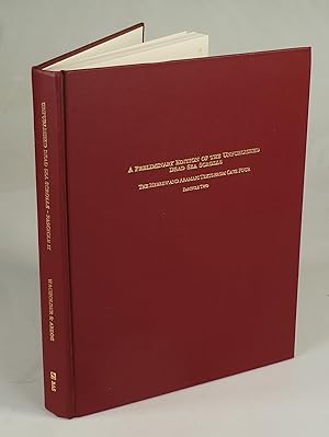 Bild des Verkufers fr A Preliminary Edition of the Unpublished Dead Sea Scrolls Fasc two. zum Verkauf von Antiquariat Dorner