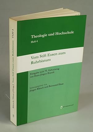 Bild des Verkufers fr Vom Stift Essen zum Ruhrbistum. zum Verkauf von Antiquariat Dorner