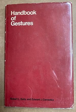 Bild des Verkufers fr Handbook of Gestures. Colombia and the United States. zum Verkauf von Plurabelle Books Ltd