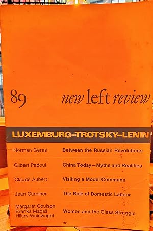 Imagen del vendedor de New Left Review. 89 January - February 1975 Luxemburg - Trotsky- Lenin. a la venta por Shore Books