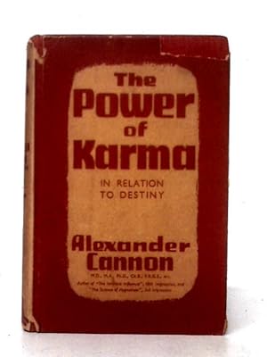 Imagen del vendedor de The Power of Karma a la venta por World of Rare Books