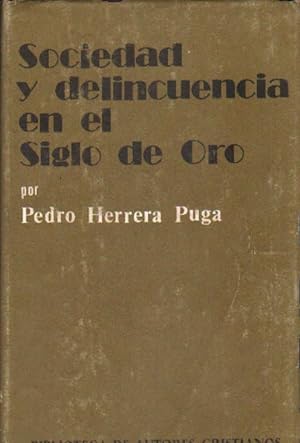 Imagen del vendedor de SOCIEDAD Y DELINCUENCIA EN EL SIGLO DE ORO a la venta por Librera Raimundo