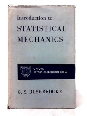 Bild des Verkufers fr Introduction To Statistical Mechanics zum Verkauf von World of Rare Books