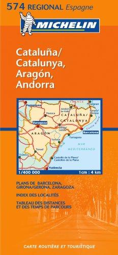 Seller image for Aragon, Cataluna: No.574 (Michelin Regional Maps) for sale by WeBuyBooks