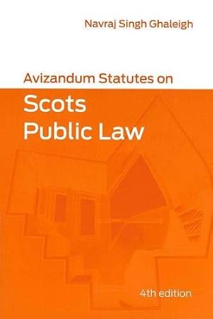 Seller image for Avizandum Statutes on Scots Public Law for sale by WeBuyBooks