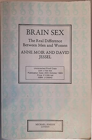 Seller image for Brain Sex - Proof Copy for sale by Hanselled Books
