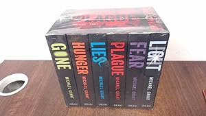 Seller image for Gone Series 6 Books Collection Box Set by Michael Grant (Gone, Hunger, Lies, Plague, Fear and Light) for sale by BoundlessBookstore