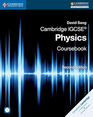 Imagen del vendedor de Cambridge IGCSE Physics Coursebook a la venta por GreatBookPrices