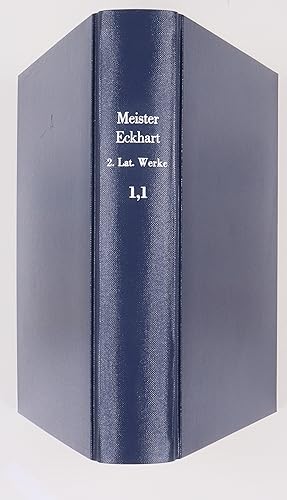 Die deutschen und lateinischen Werke. Die lateinischen Werke Prologi 1: Prologi. Expositio Libri ...