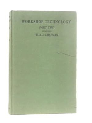 Bild des Verkufers fr Workshop Technology Part 2 zum Verkauf von World of Rare Books