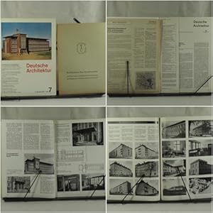 Deutsche Architektur. Herausgeber: Deutsche Bauakademie, Berlin. 6. Jahrgang 1957, Heft 7.