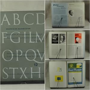 Graphische Nachrichten. Bildungshefte für Satzgestaltung, Entwurfstechnik, Phototypographie, Fach...