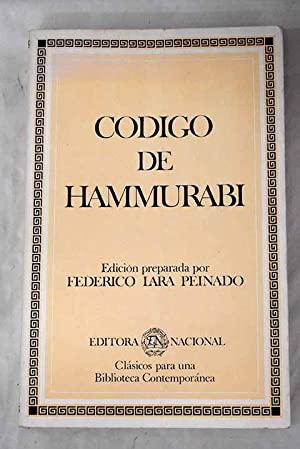 Seller image for Cdigo de Hammurabi for sale by Libros Tobal