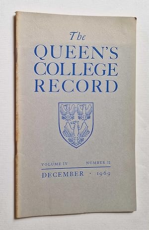 Record: Volume IV, Number 11 (Dec. 1969)