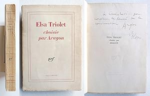 Elsa Triolet choisie par Aragon. 1960. Dedica Aragon e Elsa Triolet a Carlo Levi