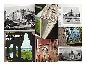 Bild des Verkufers fr Deutsche Reise. Ein Erinnerungsbuch. Mit einer Einfhrung von Carl Jakob Burckhardt, 45 Farbbildern von Erich Lessing und 90 alten Graphiken deutscher Stdte. zum Verkauf von Versandantiquariat Abendstunde