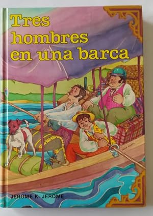 Image du vendeur pour Tres hombres en una barca mis en vente par La Leona LibreRa