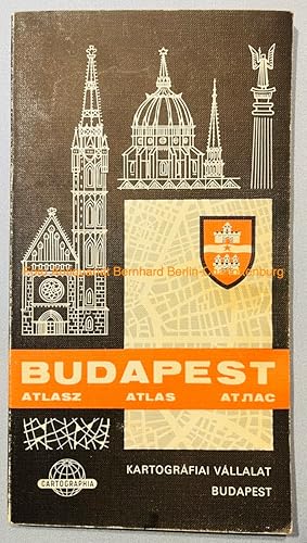 Bild des Verkufers fr Budapest Atlasz zum Verkauf von Antiquariat Bernhard