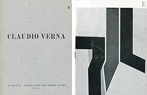 Bild des Verkufers fr Claudio Verna. Il sagittario - Galleria d'Arte 1968 zum Verkauf von Studio Bibliografico Marini