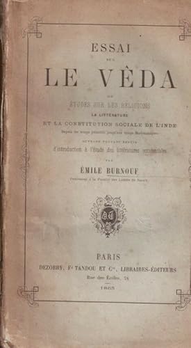 Essai sur le veda ou etudes sur les religions