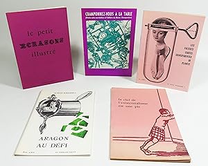 Seller image for Le Petit Ecrasons" n1-5. Complet for sale by Librairie L'Autre sommeil