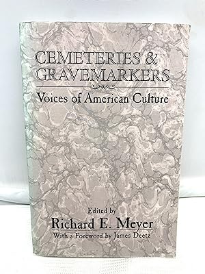 Bild des Verkufers fr Cemeteries and Gravemarkers: Voices of American Culture (American Material Culture and Folklife) zum Verkauf von Prestonshire Books, IOBA