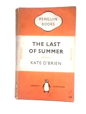 Bild des Verkufers fr The Last Summer. Penguin Fiction No 749 zum Verkauf von World of Rare Books