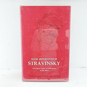 Bild des Verkufers fr Igor Fedorovitch Stravinsky, 1882-1971; zum Verkauf von Cat On The Shelf