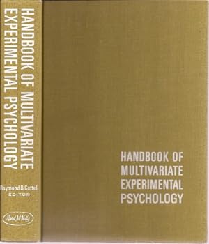 Bild des Verkufers fr Handbook of multivariate experimental psychology, (Rand McNally psychology series) zum Verkauf von Ammareal