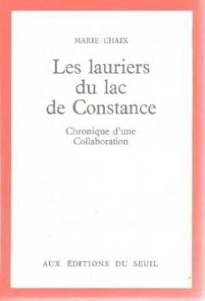 Bild des Verkufers fr Les Lauriers Du Lac De Constance zum Verkauf von Ammareal