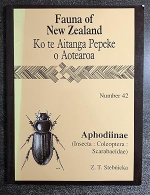 Seller image for Aphodiinae (Insecta : Coleoptera : Scarabaeidae) [Fauna of New Zealand/Ko te Aitanga Pepeke o Aotearoa Number 42] - Z. T. Stebnicka for sale by Big Star Books