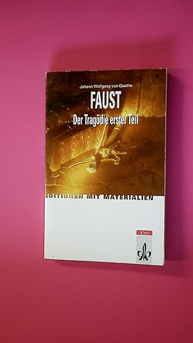 Seller image for FAUST. der Tragdie erster Teil for sale by HPI, Inhaber Uwe Hammermller