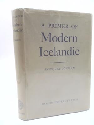 Seller image for A Primer of Modern Icelandic for sale by ThriftBooksVintage