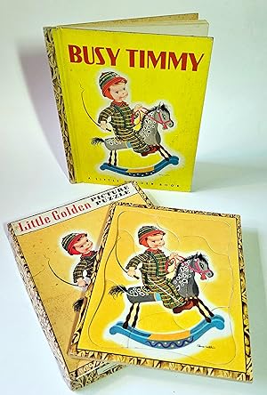 Immagine del venditore per Busy Timmy, Little Golden Picture Puzzle venduto da E. M. Maurice Books, ABAA