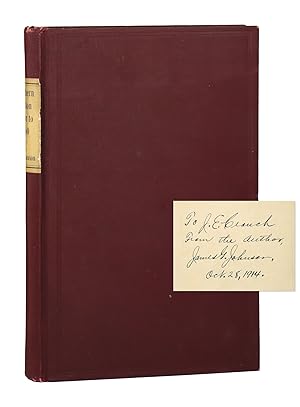 Southern Fiction Prior to 1860: An Attempt at a First-Hand Bibliography [Signed & Inscribed]