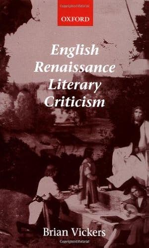 Bild des Verkufers fr English Renaissance Literary Criticism zum Verkauf von WeBuyBooks