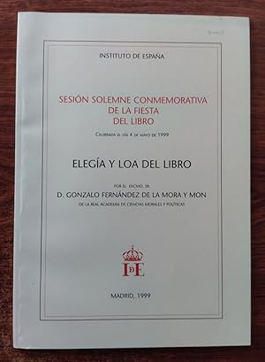 Seller image for Elega y loa del libro for sale by Librera Ofisierra