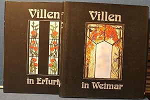 2 Titel: Villen in Weimar. Villen in Erfurt Villen in Weimar. Band 1 Villen in Erfurt. Band 1