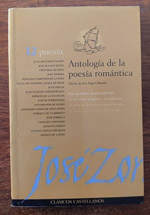 Imagen del vendedor de Antologa de la poesa romntica a la venta por Librera Ofisierra