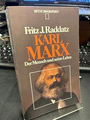 Bild des Verkufers fr Karl Marx. Der Mensch und seine Lehre. zum Verkauf von Altstadt-Antiquariat Nowicki-Hecht UG