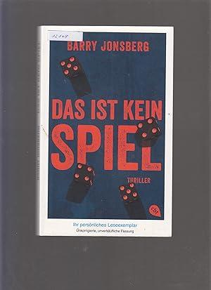 Seller image for Das ist kein Spiel for sale by Marios Buecherkiste