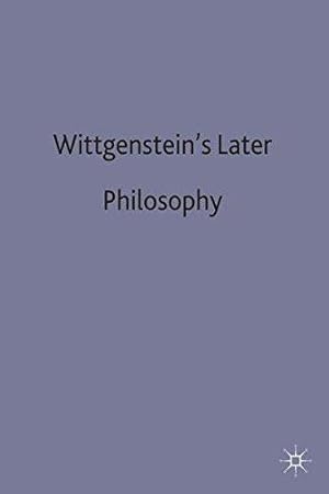 Bild des Verkufers fr Wittgenstein's Later Philosophy zum Verkauf von WeBuyBooks