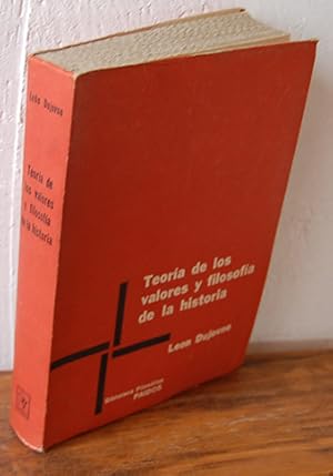 Imagen del vendedor de TEORA DE LOS VALORES Y FILOSOFA DE LA HISTORIA a la venta por EL RINCN ESCRITO