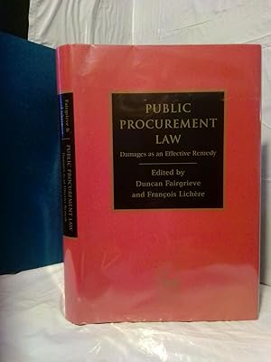 Image du vendeur pour PUBLIC PROCUREMENT LAW: DAMAGES AS AN EFFECTIVE REMEDY mis en vente par Second Story Books, ABAA