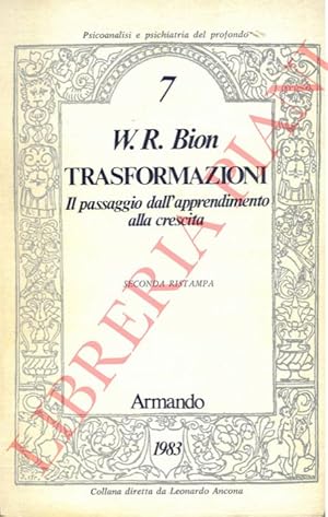 Trasformazioni. Il passaggio dall'apprendimento alla crescita.