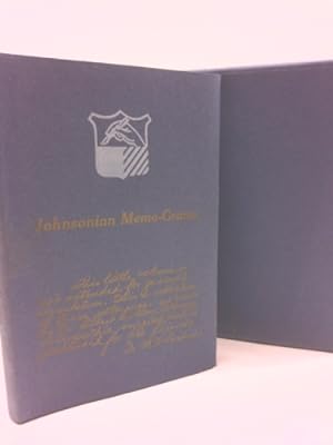 Bild des Verkufers fr Johnsonian Memo-Grams zum Verkauf von ThriftBooksVintage