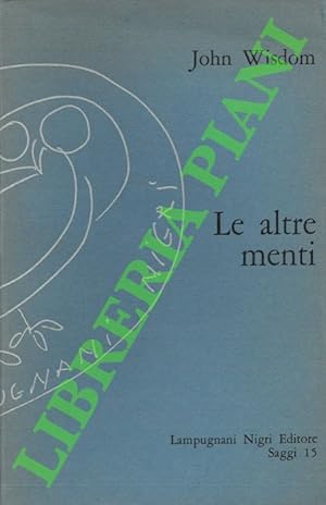 Bild des Verkufers fr Le altre menti. zum Verkauf von Libreria Piani